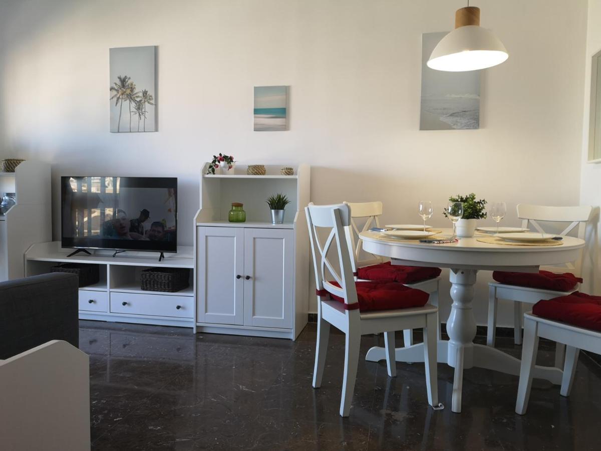 Apartamento 1ª Linea Playa Garaje Piscinas Terraza Торремолинос Экстерьер фото